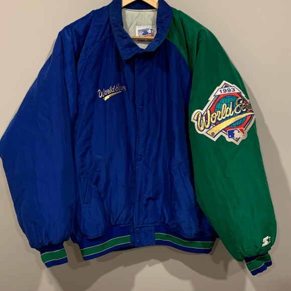 Rare Vintage 1993 Starter World Series Jacket XL - Picture 1 of 7